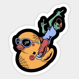 Alien Sticker